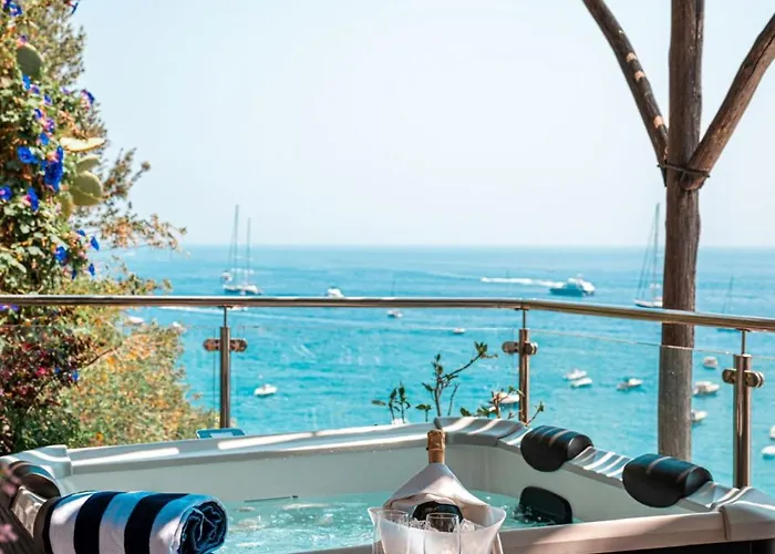 Charming Panoramic In The Center Of 4* 포지타노