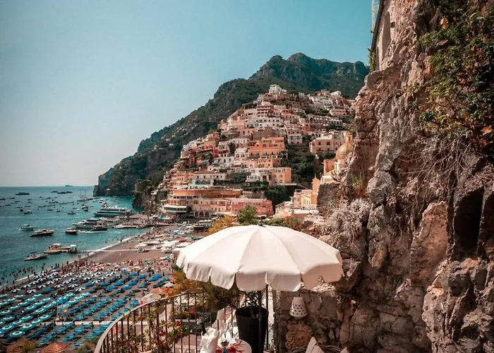 Bed & Breakfast Charming Panoramic Suite In The Center Of Positano Positano